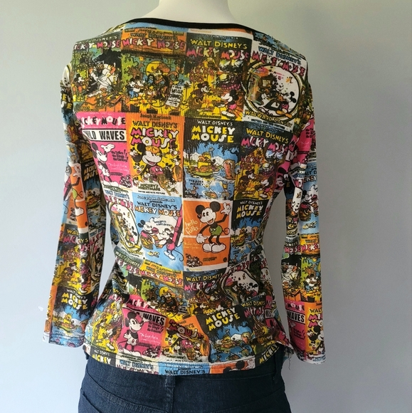 Humble Disney Mickey Mouse Long Sleeve Top Size S - M - Picture 4 of 10